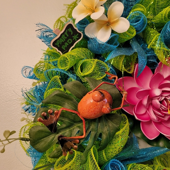 Ribbiter's Reef Wreath - Picture 4 of 4